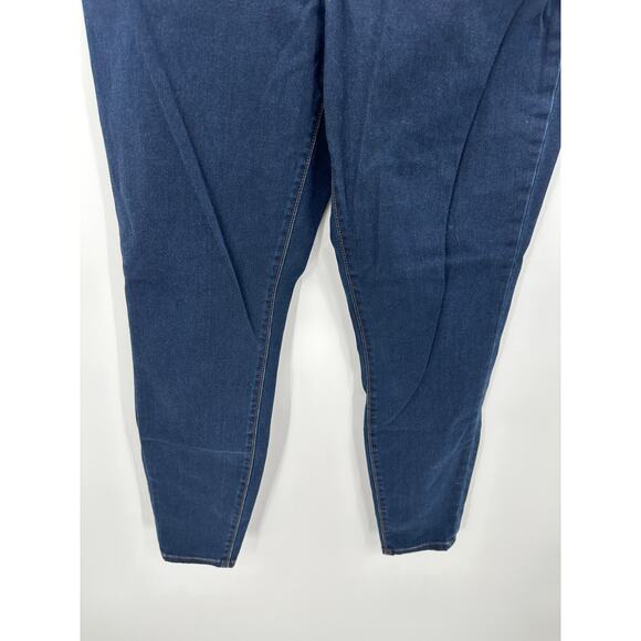 Loft Outlet Dark Wash Legging Denim Jegging Jean Stretch Womens Size 12 - Picture 3 of 7